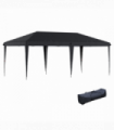3 x 6 m Pop Up Gazebo Patio Party Event Heavy Duty Canopy Black