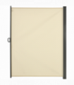 3x2M Retractable Side Awning Screen Fence Patio Privacy Divider Cream