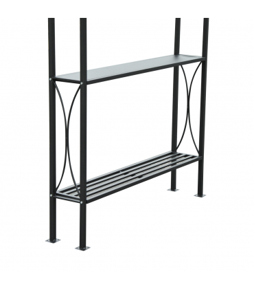 2.5x1.5m BBQ Tent Canopy Patio Outdoor Awning Gazebo Party Sun Shelter