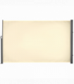 3x1.8M Retractable Side Awning Screen Fence Patio Privacy Divider Cream