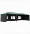 9m x 3m Outdoor Garden Gazebo Wedding Party Tent Canopy Marquee Green