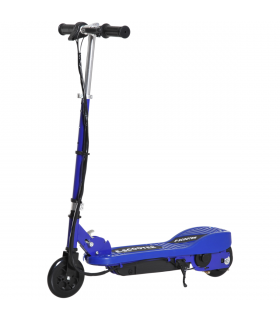 Folding Kids Electric Scooter 7-14 Adjustable Battery Power PU Wheels HOMCOM