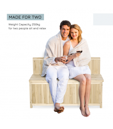 Fir Wood Garden Bench