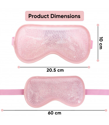 Gel Cooling Eye Mask Reusable Microwavable Freezable Eye Compress