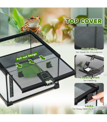 Glass Reptile Terrarium