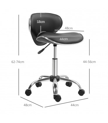 HOMCOM 24V Electric Go Kart for Kids with Adjustable Seat, Red