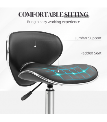 HOMCOM 24V Electric Go Kart for Kids with Adjustable Seat, Red