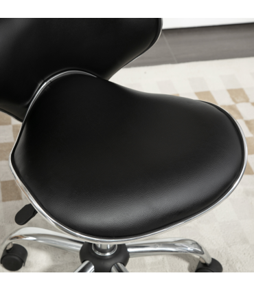 HOMCOM 24V Electric Go Kart for Kids with Adjustable Seat, Red