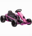 Go Kart Pink 115L x 77W x 54H cm Electric Drift with Music, Horn, Slow Start
