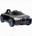 BMW i4 Licensed 12V Kids Electric Ride-On w/ Portable Battery - Black
