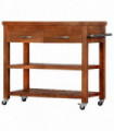 Kitchen Trolley 100x48x89 cm Solid Acacia Wood