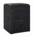 Garden Composter Black 280 L Polypropylene