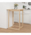 Bar Table 80x80x110 cm Solid Wood Pine