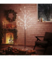 LED White Birch Tree Warm White 96 LEDs 180 cm