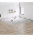 vidaXL 60-Panel Pet Cage with Door Black 35x35 cm Steel