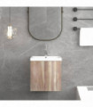 Wall-mounted Bathroom Cabinet 41x38x40 cm Solid Wood Teak
