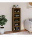 Book Cabinet Honey Brown 50x35x154 cm Solid Wood Pine