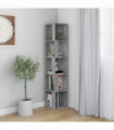 Corner Cabinet Grey Sonoma 33x33x164.5 cm Engineered Wood