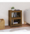 Book Cabinet Honey Brown 50x35x68 cm Solid Wood Pine