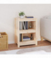 Book Cabinet 50x35x68 cm Solid Wood Pine