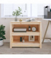 Book Cabinet 80x35x68 cm Solid Wood Pine