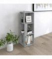 Corner Cabinet Grey Sonoma 33x33x100 cm Engineered Wood