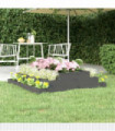 Planter Grey 110x110x27 cm Solid Wood Pine