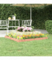 Planter 110x110x27 cm Solid Wood Douglas