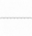 Garden Fence with Spear Top Steel (0.75-1)x15.3 m Black