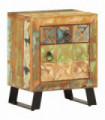 vidaXL Bedside Cabinet 40x30x50 cm Solid Reclaimed Wood