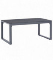 vidaXL Coffee Table 90x50x40 cm Aluminium