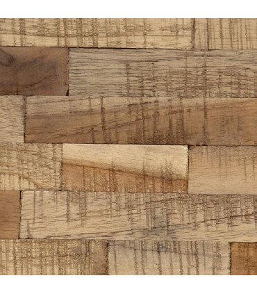 3 Piece Plant Table Set Reclaimed Teak