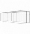 vidaXL Cat Cage 6x1.5x1.5 m Galvanised Steel