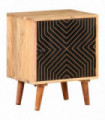 Bedside Cabinet 40x30x50 cm Solid Acacia Wood
