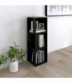 vidaXL Corner Cabinet Black 33x33x100 cm Engineered Wood