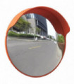 Convex Traffic Mirror PC Plastic Orange 45 cm Outdoor