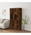vidaXL Highboard Smoked Oak Engineered Wood