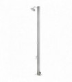 vidaXL Garden Shower 215 cm Stainless Steel