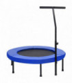 Fitness Trampoline with Handle and Safety Pad 102 cm