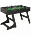 Folding Football Table 121x61x80 cm Black
