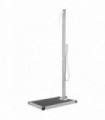 Garden Shower with Grey Base 225 cm Stainless Steel