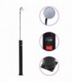 Garden Solar Shower Black 215 cm 8 L