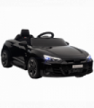 HOMCOM Audi RS e-tron GT Licensed 12V Kids Electric Ride on W/ Remote, Black