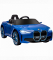 HOMCOM BMW i4 Licensed 12V Kids Electric Ride-On Car with Remote Control - Blue