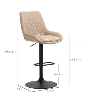 Adjustable Bar Stools