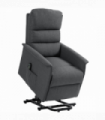 HOMCOM Power Lift Recliner Electric Reclining Chair with Remote Dark Grey