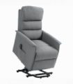 HOMCOM Power Lift Recliner Electric Reclining Chair with Remote Grey