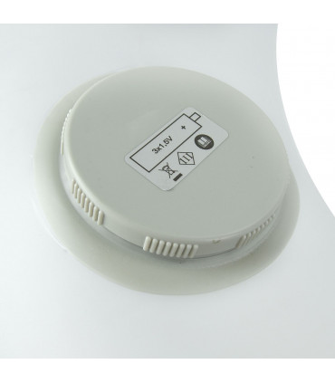 LED Light Swim Ring - 90cm Diameter - Tough Vinyl Rubber - Assorted Colors