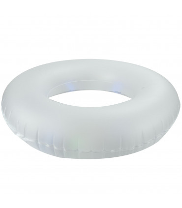 LED Light Swim Ring - 90cm Diameter - Tough Vinyl Rubber - Assorted Colors