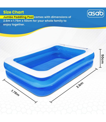 Rectangular Inflatable Pool